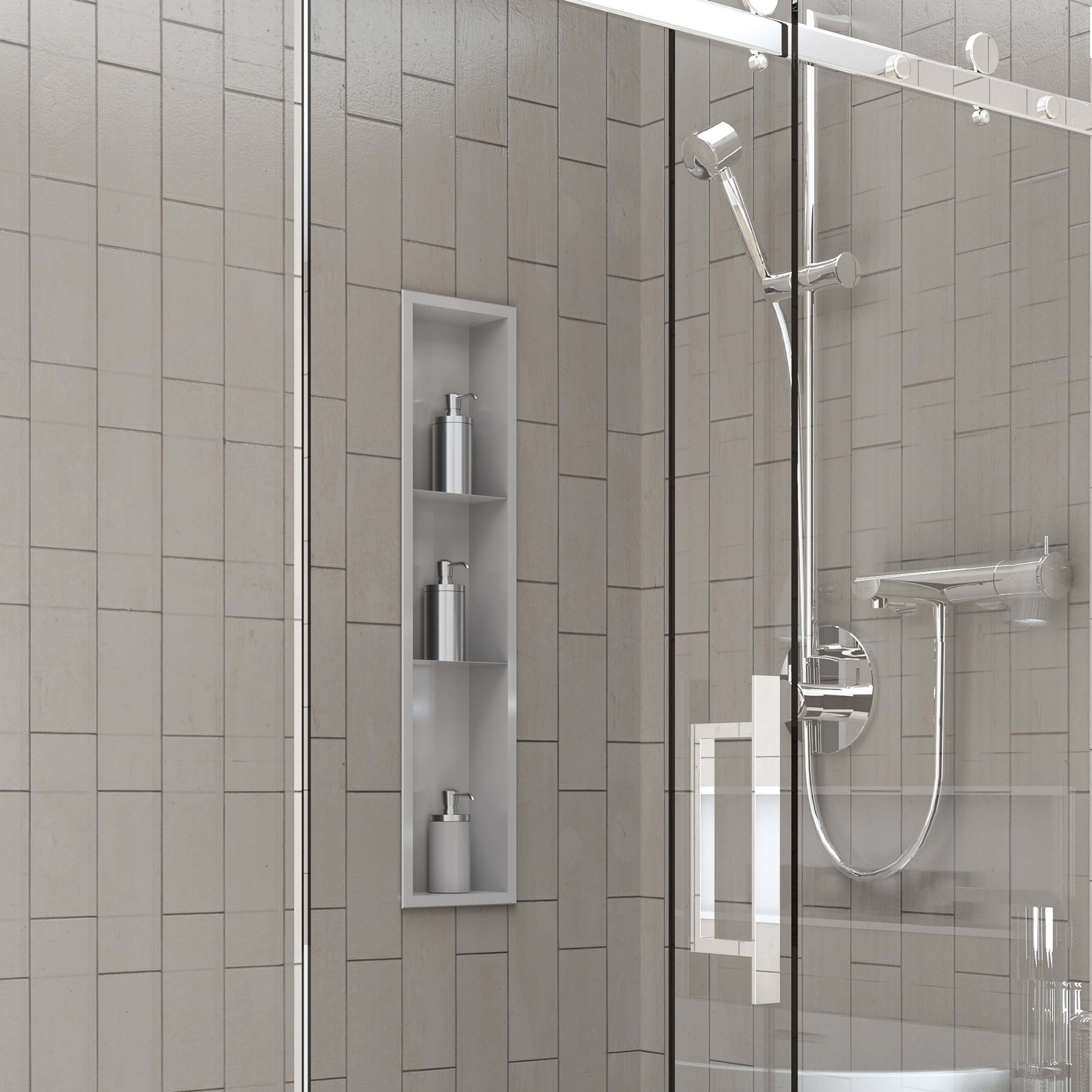 Niche NI368T | Brushed Stainless Steel | 36" x 8" x 4"
